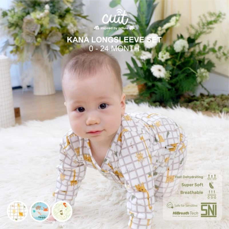 Product image CHARACTER - Kana Longsleeve Set NB Giraffe